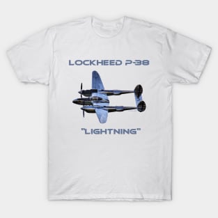 Lockheed P-38 Lightning - without Background T-Shirt